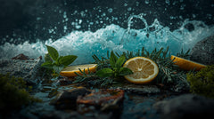 Ocean Splash Bath Bomb - "Coastal Spring Escape"