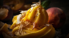 Mango Sorbet Bath Bomb - "Tropical Dessert Paradise"