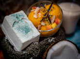 Mango Sorbet Bath Bomb - "Tropical Dessert Paradise"