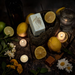 Sparkling Lemon Bath Bomb - "Sunshine in a Bottle"
