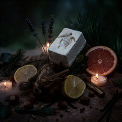 Dark Woods Bath Bomb - "Untamed Masculine Power"