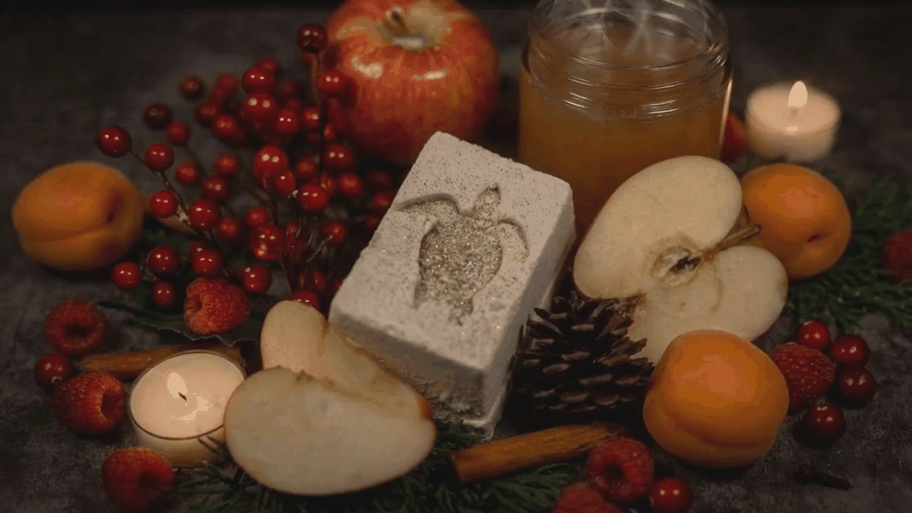 Spiked Cider Bath Bomb - "Winter Warmth with a Twist"