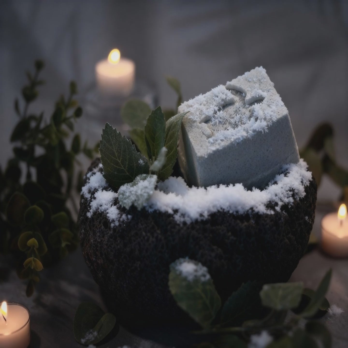 Arctic Mint Bath Bomb - "Pure Invigorating Escape"