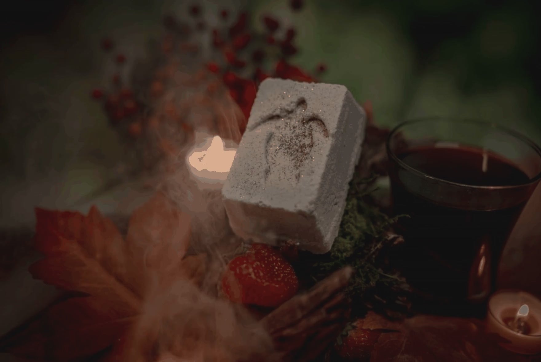 Maple Bourbon Bath Bomb - "Liquid Sophistication"